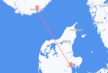 Flights from Kristiansand to Aarhus