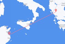 Flyg från Monastir, Tunisien till Ioánnina, Grekland