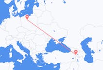 Flights from Yerevan, Armenia to Bydgoszcz, Poland