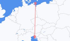 Flyreiser fra Heringsdorf, Tyskland til Pula, Kroatia