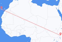 Flights from Jinka, Ethiopia to Tenerife, Spain