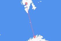 Flyg från Alta till Svalbard