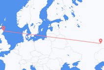 Flyreiser fra Samara, Russland til Aberdeen, Skottland