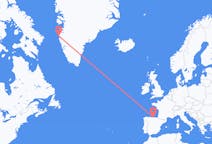 Flights from Santander, Spain to Sisimiut, Greenland