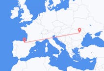 Flights from Vitoria-Gasteiz, Spain to Bacău, Romania