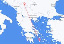 Vluchten van Pristina, Kosovo naar Plaka, Griekenland