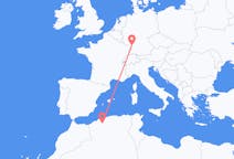 Flyreiser fra Tiaret, Algerie til Karlsruhe, Tyskland