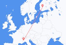 Flights from Turin to Tampere