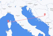 Flights from Calvi to Sarajevo