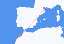 Flyg från Casablanca, Chile, Marocko till Perpignan, Frankrike