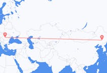Flyrejser fra Changchun, Kina til Sibiu, Rumænien