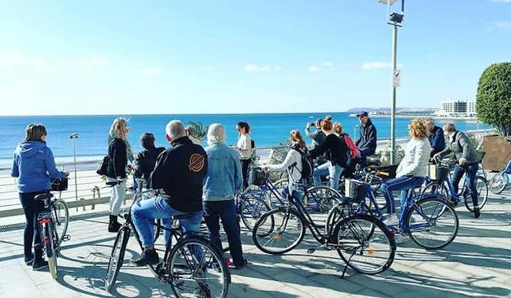 Visite à vélo des points forts d'Alicante (min 2p) NIVEAU DE CYCLE MOYEN REQUIS