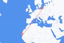 Flyrejser fra Nouakchott til Bydgoszcz
