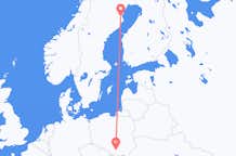 Flyreiser fra Skelleftea, til Krakow