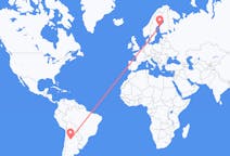 Flights from San Miguel de Tucumán, Argentina to Vaasa, Finland