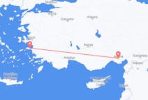 Flights from Samos, Greece to Adana, Turkey