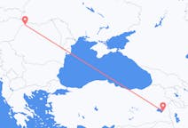 Flyrejser fra Van, Tyrkiet til Satu Mare, Rumænien