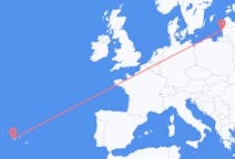 Flights from Palanga, Lithuania to Horta, Azores, Portugal