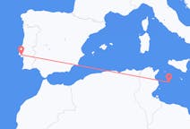 Flyrejser fra Lampedusa, Italien til Lissabon, Portugal