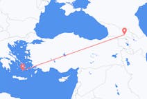 Flights from Tbilisi to Santorini