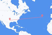Flights from Dallas, the United States to Terceira Island, Portugal