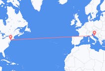 Flights from New York to Zadar
