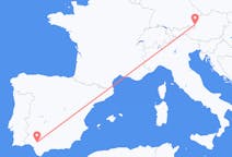 Flug frá Salzburg, Austurríki til Sevilla, Spáni