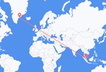 Flights from Singapore, Singapore to Kulusuk, Greenland