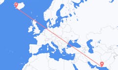 Flights from Gwadar to Reykjavík