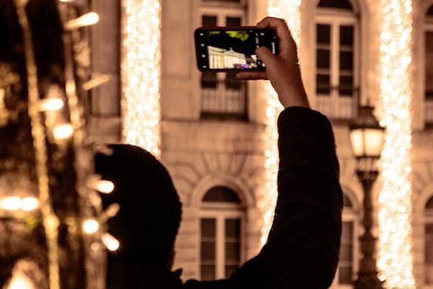 2 heures de photographie créative de lumières de Noël à Lisbonne