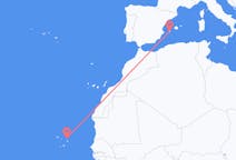 Flyg från Sal, Kap Verde till Ibiza