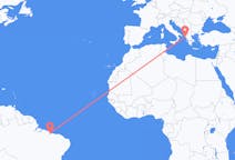 Flights from São Luís, Brazil to Corfu, Greece