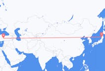 Flights from Akita, Japan to Kayseri, Turkey