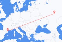 Flights from Penza, Russia to Perpignan, France