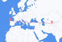 Flyg från Samarkand, Uzbekistan till La Coruña, Spanien