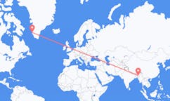 Flights from Silchar, India to Nuuk, Greenland