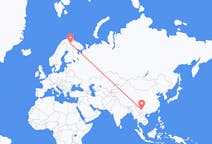 Flights from Kunming to Ivalo