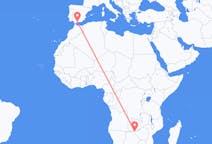 Flights from Victoria Falls, Zimbabwe to Málaga, Spain
