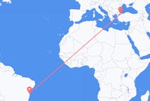 Flyrejser fra Ilhéus, Brasilien til Istanbul, Tyrkiet