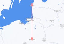 Flights from Warsaw, Poland to Liepāja, Latvia