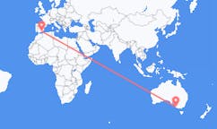 Flyreiser fra Mount Gambier, Australia til Almería, Spania