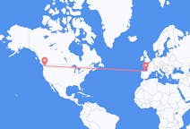 Flyrejser fra Seattle, USA til Santander, Spanien