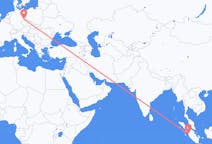 Flights from Padang, Indonesia to Dresden, Germany