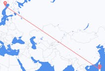 Flights from Tuguegarao, Philippines to Skellefteå, Sweden