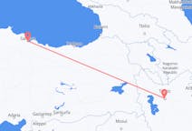 Flights from Tabriz to Samsun