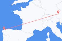 Flights from La Coruña to Salzburg
