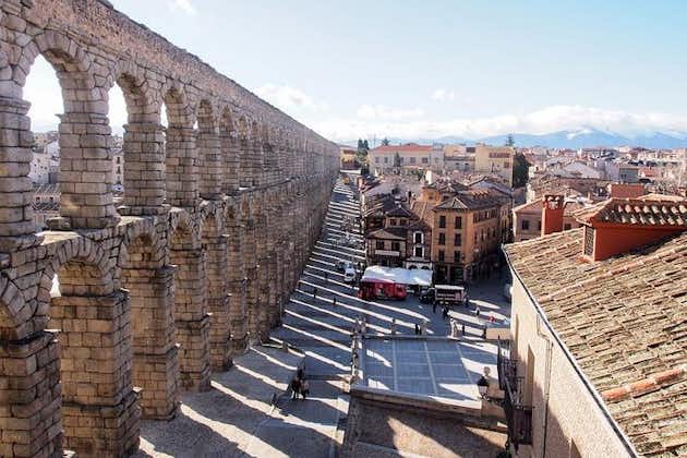 Toledo og Segovia med prioritert tilgang til Alcazar of Segovia fra Madrid