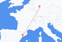Flyg från Reus, Spanien till Frankfurt, Tyskland