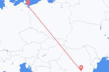 Flyreiser fra Heringsdorf, Tyskland til București, Romania