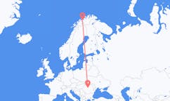 Flights from Sørkjosen, Norway to Târgu Mureș, Romania